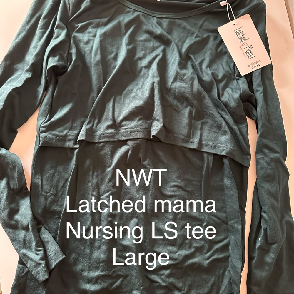 Latched Mama Moss Crewneck Tee